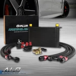 Universal 25 Row 10AN Aluminum Engine Oil Cooler Filter Adapter Relocation Kit. Fixed Price $125.25.