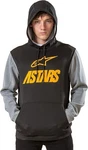 Alpinestars Men's Converge Black Grey Yellow Motorcycle Hoodie Size - Xl Only. Fixed Price $66.94.