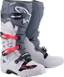 Alpinestars Tech Enduro Boots Light Grey/dark Grey/red Men's Size 482-47209. Fixed Price $489.95.