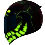 Icon Airframe Pro Krazy Klown Helmet + Blue Shield Glows-in-the-dark Adult Md. Fixed Price $390.00.