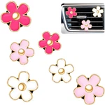 Frienda 6 Pcs Daisy Flower Air Pack Of (3 Cm, 3.3 Cm), Red, Pink, White. Fixed Price $15.90.