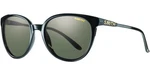Smith Optics Cheetah Polarized Women's Black Round Cat Eye Sunglasses - Ctppgnbk. Fixed Price $59.99.