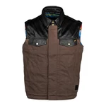 Cortech Bandito Brown Textile/leather Motorcycle Vest Men's Sizes Md - 2XL. Fixed Price $39.99.
