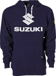 Factory Effex Suzuki Vertical Pullover Hoodie Navy Blue. Fixed Price $59.28.