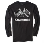 Factory Effex 23-87118 Kaw Checker Long Sleeve T-shirt Black (xxl). Fixed Price $34.92.
