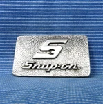 Snap-on Promo Belt Buckle Mechanic 24K & Silver Plated Brass Vtg 80S Bts .CPA539. Fixed Price $23.39.