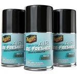 Meguiars G16402PK3 New Car Scent Air Re-fresher Odor Eliminator Pack Of. Fixed Price $36.16.