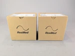 Two (2) New In Box Resmed Air Standard Tub Humidifier Chamber 37299. Fixed Price $37.77.