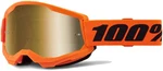 100% Strata 2 Goggles - Neon Orange/mirror Gold. Fixed Price $35.00.
