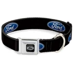 Ford Oval Dog Collars Made From Real Seat Belt Material With Quick Release. Fixed Price $26.99.