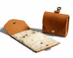 Fly Wallet Dry Image Brown Leather Fishing Gear Compact. Fixed Price $15.00.