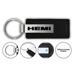 Mopar Hemi Black Leather Key Fob Authentic Logo Chain Official Licensed. Fixed Price $17.95.
