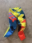Fox 180 Pants Youth 10-26 Fyce Rainbow Riding/bmx/dirtbike/motocross Pads. Fixed Price $39.00.