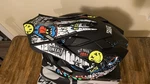 Oneal 0200-094 2SRS Rancid Youth Helmet Lg Black/white. Fixed Price $79.99.