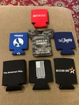 Lot Of 7 Beer Drink Can Coozie Bottle Insulator - Polaris, Purina, Wells (ct). Fixed Price $10.99.