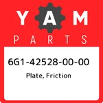 6G1-42528-00-00 Yamaha Plate, Friction 6G1425280000, New Genuine Oem Part. Fixed Price $20.94.
