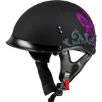 Gmax HH-65 Corvus Helmet With Peak Matte Black/purple/grey Small H96510964. Fixed Price $109.76.