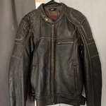 Leather Riding Jacket. Vintage Style. Cafe Racer. Dino By Cortech. Clean. Swag!. Fixed Price $99.00.