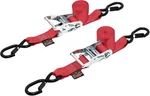 Powertye 1.5" Ratchet W/ Safety Latch Hooks Red. Fixed Price $51.46.