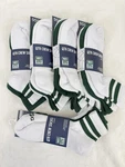 Dsg Socks Large Quarter Crew 15 Pairs Lot Mens 8-13 Green White New. Fixed Price $8.76.