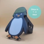 Penguin Soldier Trailer Hitch Cover Cap - 2"X2" Standard Customize Your Color. Fixed Price $36.00.