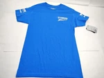 Yamaha New Oem Branded Men's Cotton Blue Short Sleeve Racing Tee Shirt Small. Fixed Price $19.95.