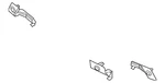 Genuine Subaru Park Sensor Holder 57721AN05A. Fixed Price $7.23.