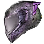 Icon Ultraflite Mandala Motorcycle Helmet Clear Smoke Shields Purple Opal 2XL. Fixed Price $399.00.