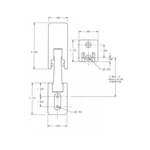 Buyers Products WJ212 9 Rubber Polymer Draw Latch. Fixed Price $30.76.