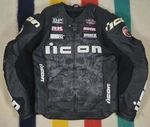 Icon Mens Leather Motorcycle Jacket Overlord Prime Hero Size Small Armored $372. Fixed Price $249.95.