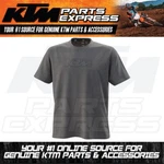 New Ktm Essential Tee T-shirt Grey Polycotton Blend Mens Xxl 3PW230029606. Fixed Price $31.99.