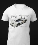 1966 Chaparral 2E Can Am Race Car Short-sleeve Unisex T-shirt. Fixed Price $28.29.