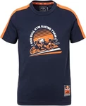Ktm Official Crew Neck Red Bull Kids Grid Tee Navy Blue Shirt Youth Sizes 7Y-14Y. Fixed Price $28.99.