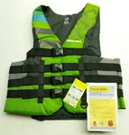 Brp Sea-doo Motion Men's Green Pfd Life Jacket 2XL 2867671470. Fixed Price $49.94.