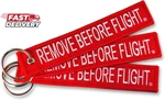 Apex Imports Aixepa 3X Remove Before Flight Red/white Key Chain 5.5" 1" (3 Pac. Fixed Price $19.99.