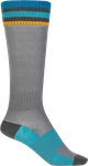 Fly Racing Mx Thin Socks Sm/md Grey 350-0541S. Fixed Price $28.99.