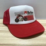 Vintage Yamaha Hat Motorcycle Racing Trucker Snapback Unworn Red Cap. Fixed Price $16.07.