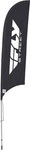 Fly Racing 30-31111 Blk Replacement 11FT. Solar Flag For Aluminum Canopy. Fixed Price $209.95.