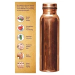 34OZ Pure Copper Water Bottle - Handmade Smooth Finish Ayurvedic Health. Fixed Price $22.99.