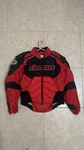 Icon Men Red/black Motorcycle Riding Jacket Full Zip W/ Armor Size. Fixed Price $95.99.