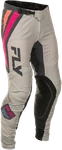 Fly Racing Fits Lite Vice Pants Light Grey/pink/coral Size 30. Fixed Price $199.95.