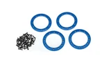 Traxxas 8169X Beadlock Rings, Blue Aluminum (1.9"). Fixed Price $29.95.