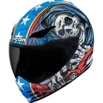 Icon 0101-16646 Domain Revere Helmet 3XL Blue. Fixed Price $350.00.