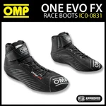 IC0-0831 Omp One Evo Fx Racing Driver Boots Shoes Fireproof Fia 8856-2018. Fixed Price $385.83.