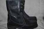 Milwaukee Womens Black Leather Motorcycle Boots Size 7.5 Side Zip MB229. Fixed Price $39.78.