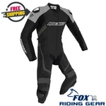 Open Box Joe Rocket One-piece Leather Race Suit Blk/gry- Mens SZ46 2050-0046. Fixed Price $609.99.