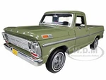 1969 Ford F-100 Pickup Truck Green 1/24 Diecast Model Car By Motormax 79315. Fixed Price $22.79.