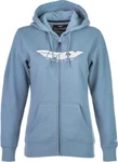 Fly Racing 358-0063S Women's Corporate Zip Up Light Blue Small. Fixed Price $64.95.