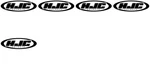 Hjc Fg-jet Shield HJ-17R. Fixed Price $39.99.
