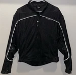 Fly Racing Mens Flux Air Mesh Motorcycle Jacket Black P2P W/ Back Pad. Fixed Price $60.00.